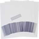 Akro-Mils 29301 Clear Protective Plastic Label Holder and Labels for 30210, 30220 and 30224 AkroBins and All ShelfMax Shelf Bins, (25-Pack)