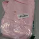 J.VER Men's Short Sleeve Dress Shirts Stretch Stain Shield Casual Button Down Shirts Solid Formal Shirt (3X-Large, Light Pink)