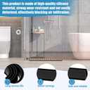 Storm Door Sweep for Larson & Pella CH9030501, Rubber Seal Weather Stripping for Vinyl & Metal Doors