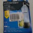 Sodastream 1l Carbonating Bottles- Black (Twin Pack) (33.8 Ounces)