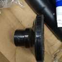 Tension Curtain Rod 51-126In(4.25-10.5Ft), Long Shower Curtain Rod for Bathroom Window Patio, No-Drill Dual-End Adjustable Spring Outdoor Rod, Easy to Install Never Rust, Rod Diameter 1.26In, Black