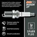 Autolite Iridium XP Automotive Replacement Spark Plugs, XP63 (4 Pack)