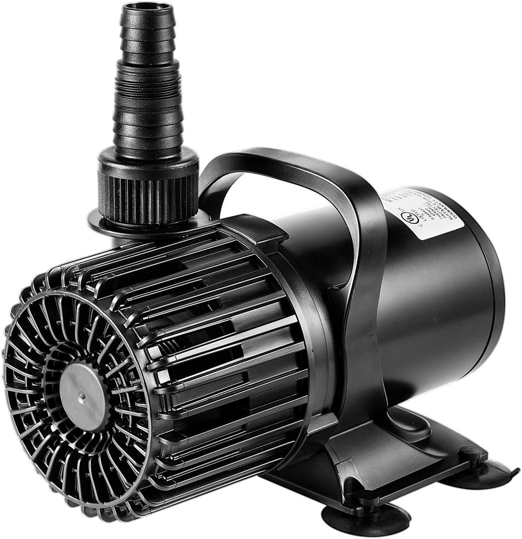 VIVOSUN 4500 GPH Submersible Water Pump, 220W Pond Pump, Ultra Quiet Aquarium Pump with 19FT. Lift Height for Pond Waterfall, Fish Tank, Statuary, or Hydroponics