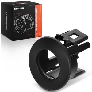 A-Premium Rear Outer Left Parking Assist Sensor Retainer Bezels Compatible with Ford Models - E-Transit ETransit 2022-2023, Transit-150/ Transit-250/ Transit-350 2020-2023, Transit-350 HD 2020-2023