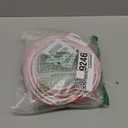 White Rubber Weather Stripping Door Seal Strip, D Shape Door Rubber Weather Seal Strip, SelfAdhesive Weatherstripping Soundproofing Doors Sealing Strip for Windows (23 feet, White)