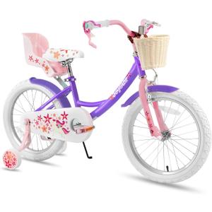 JOYSTAR Unicorn 20" Kids Bike for 7-10 Years Girls 20 Inch Bike Purple