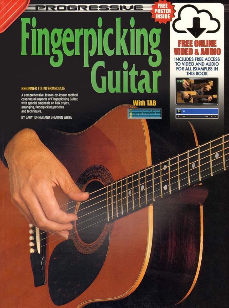 FINGERPICKING GUITAR FOR BEGINNER TO ADVANCED STUDENTS (Progressive)