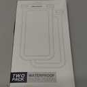 Hiearcool Waterproof Phone Pouch, IPX8 Waterproof Phone Case for iPhone 17/16/15/14 Pro Max, Cell Phone Dry Bag for Beach & Cruise Essentials, Touch Screen, Lanyard Included, 2 Pack (Fits Up to 8.9) (1 Black & 1 Green)