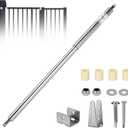 TB200SS Hydraulic Door Closer Set, Stainless Steel, Heavy-Duty Outdoor Type, 40 to 64 Inches
