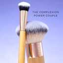 Tarte the Buffer Airbrush Finish Foundation Brush Blending Brush for Cream, Liquid or Powder Makeup, Buildable Coverage & Seamless Application for Flawless Finish, Vegan & Cruelty-Free, Full Size
