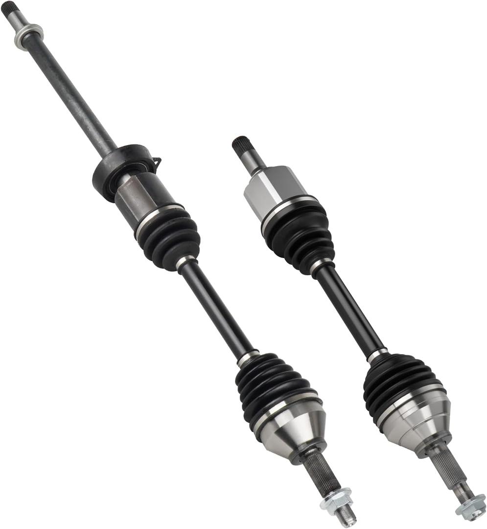 Front Left&Right CV Axle Shaft for Ford Explorer V6 3.5L 2011 2012 2013 2014 (Only for FWD), Naturally Aspirated, Replace for 66-2283 66-2286, 2 pcs Driver & Passenger Side CV Joint Shaft