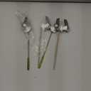 Honoson 4 Pieces Toilet Tank Handle Flush Lever Replacement Universal Flush Lever Finish Handle for Most Front Mount Toilet