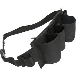 Multipurpose Waist Bag - Housekeeping & Gardening Tool Belt, Black