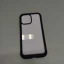 Miracase Glass Case for iPhone 13 Pro Max 6.7 inch, Upgrade Full-Body Clear Phone Bumper Case Cover with Built-in 9H Tempered Glass Screen Protector, Black