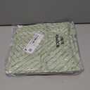 decorUhome Decorative Sage Green Throw Pillow Covers 18x18 Set of 2 with Splicing, Boho Soft Neutral Corduroy Broadside Twill Pillow Covers for Couch Bed Sofa Living Room