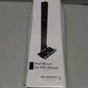 PS5 Wall Mount for PlayStation 5 Console - Sleek Hidden Design for Mounting Near or Behind TV, 2 Controller & Headset Holders Included (PS5 Original/PS5 Pro)