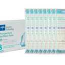 Medline 2-in-1 Absorbent Perineal Pad and Instant Cold Ice Packs for Postpartum Care (8 Count). Ready-to-use Essential for After Delivery, Maternity, Postpartum Care