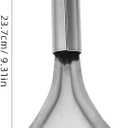 UKCOCO Stainless Steel Pumpkin Scoop and Corer Tool for Remove Seeds, Pulp - Metal pumpkin scraper for Kitchen Use Multi-Functional Fruit and Vegetable Spoon, 9.33 Inch