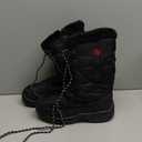 DREAM PAIRS Women's Warm Faux Fur Lined Mid-Calf Winter Snow Boots (7, Goose/Black)