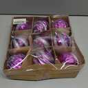 Christmas Ornaments Set 9ct Christmas Tree Decoration Ornament Balls Decor Baubles for Xmas Trees Decor Holiday Party Wedding Decoration