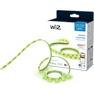 WiZ Connected 13ft LED Light Strip Base Kit + Extension - Flowing Multicolor LED Color-Changing Light Strip For Your Smart Home - Compatible with Alexa and Google Home Assistant
