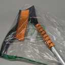 EcoNour 27" Aluminum Ice Scrapers for Car Windshield | Car Snow Scraper Window and Snow Brush with Ergonomic Foam Grip Winter Accessories (Orange)