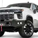 WARN 105969 Ascent Front Bumper, Fits: Chevrolet Silverado HD 2500/3500 Trucks (2020-2021)