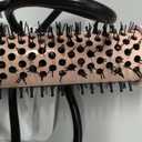 Thermal Brush for Blowout Look, 1.25 Inch Heated Round Brush for Loose Curl,Volumizing Ionic Curling Iron Wand, Blush Pink