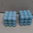 9-Ball Cube Aromatherapy Candle (Blue), 9 ounce 2 Pack