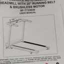 Sunny Health & Fitness Foldable 15 Level Auto Incline Treadmill, 20" Wide Running Belt, Quiet Brushless, Digital Display, 300 LB Weight Capacity, SunnyFit App Bluetooth Connection- SF-T723030