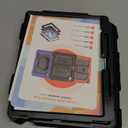 SEYMAC for iPad Air 13 Inch Case M3 2025/ M2 2024, Heavy Duty Shockproof Protective Case with Screen Protector, 360 Rotating Stand, Hand/Shoulder Strap and Pen Holder for iPad Air 13, Black