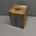 Homemory 6.3" x 8" Extra Large Outdoor Waterproof Candle with Auto 6-Hour Timer, Big Flameless Candle, Extra Wide and Tall Pillar Candle Battery Operated, White Plastic Made, Long Last for Months