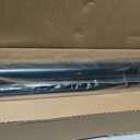 Ivilon Drapery Treatment Window Curtain Rod - Square Design 1 1/8 Rod. 72 to 144 Inch. Black