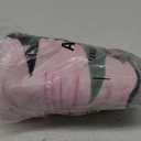 2x6 Floral Boho Runner - Black Non-Slip Washable Rug, Scalloped Flower Carpet for Hallway Bathroom & Entryway