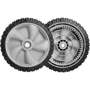 734-04581 Front Drive Wheels Replacement for 634-0190(A) - 8" Lawn Mower Wheels Compatible with MTD, Yard Man, Craftsman, Huskee, Yard Machines Self Propelled Walk-Behind Lawnmower, 2 Pack