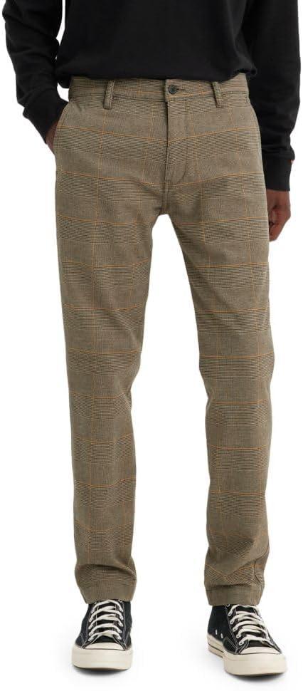 Levi's Men's Xx Standard Tapered Chino Pants, (36W x 29L, (New) Mack Plaid Meteortite)