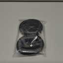 WH-CH710N Replacement Earpads Ear Cushions,Ear Pads for Sony WH-CH700N, WH-CH710N, WH-CH720N Headphones, Ear Cushions with Soft Protein Leather, Ear Comfort Memory Foam (Black)