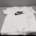 Nike Men's Sportswear T-Shirt Block Futura, White L