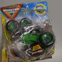 Monster Jam Grave Digger Build & Rebuild Mechanix Truck Kit 1:43 Scale Ready to Race Toy Truck with Screwdriver, Includes 4 Wheels Official Monster Jam Buildable Truck for Kids Ages 3+