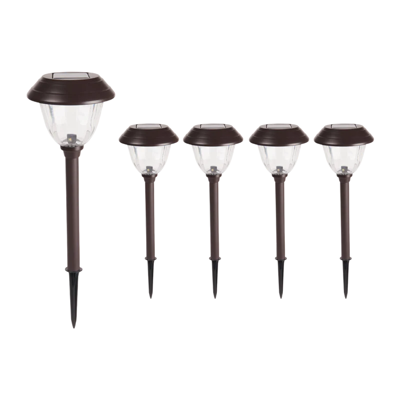 5 Pack Big Size Solar Path Lights