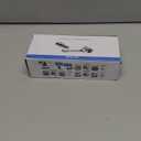 1080 Swivel Faucet-Extender Sink-Aerator - 2 Mode Splash Water Filter Extension, Kitchen Bathroom 360 Rotatable Spray Attachment, Multifunctional Universal Robotic Arm -Wash Hand/Hair/Face (Black)