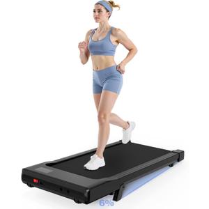 MJWW Walking Pad, Auto Incline, 3.0HP, 300lb, Under-Desk, Remote LED | Walking Pad Treadmill with Auto Incline, 3.OHP, 300 lbCapacity - Portable Under-Desk Design withRemote & LED Display