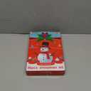 Lansian 16Pcs Christmas Snowman Decorating Making Kit Snow Toys Outdoor Fun Kids for Christmas Winter Holiday Party Decoration Gifts Funny Toys