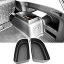 Trunk Organizer Fits for 2010-2024 Toyota 4Runner 5-Seat 2nd Row Trunk Storage Box Compatible with 4Runner Accessories (Pair)