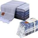 GOLD CASE HOME COLLECTION Bundle of LYCIA Beach and Hand Towel - Set of 6 - Multi Dark Colors