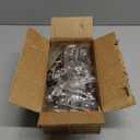 8 Pack 1/2 inch Overlay Soft Close Cabinet Door Hinges for Kitchen Cabinet Hinges Hidden Hinge Stainless Steel Concealed Kitchen Cabinet Hinge Self Closing Screw Holes Distance of Cup is 45 mm