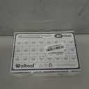 Waltool 312Pcs M2.5 M3 M4 M5 M6 M8  10mm 14mm 20mm 25mm Solid Aluminum Brazier Head Rivets, Round/Dome Head Rivet for Aircraft Trailer Boat Building