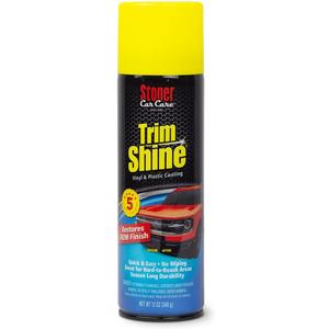 Stoner Car Care 91034 Trim Shine Vinyl and Plastic Aerosol Protectant Coating for Automotive Interior and Exterior Restores OEM Finish and Color, Protects From Fading, 12 Oz, Pack of 1