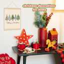 ShowDraven Pink Tree Christmas Hanger Frame Wall Art Decorations, Outdoor Indoor Christmas Wall Decor for Kitchen Bedroom Bathroom Office, 12x16 Inch