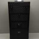 Stagiant Rolling Makeup Case with Drawers Cosmetology Case on Wheels 4 IN 1 Makeup Case 3 Drawers with Foot Stand Spring-release Mechanism Rolling Make Up Organizer for Artist Salon Nail Teach Trunk